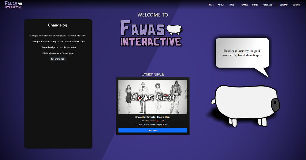 Rebranded Website
